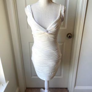 White club midi dress
